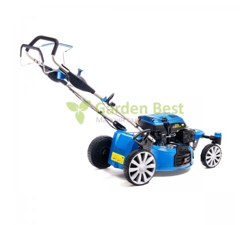 Газонокосилка бензиновая Hyundai L 5110RS с рояльными колесами